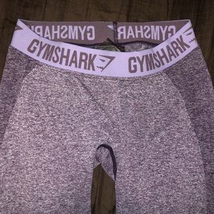 Gymshark Flex Leggings - Charcoal/Deep Plum